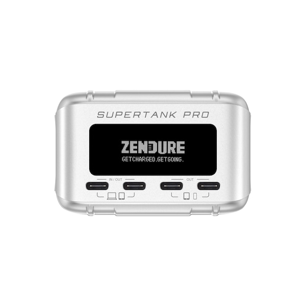 Zendure Supertank Pro 26,800Mah Power Bank With 4 Usb-C, Oled